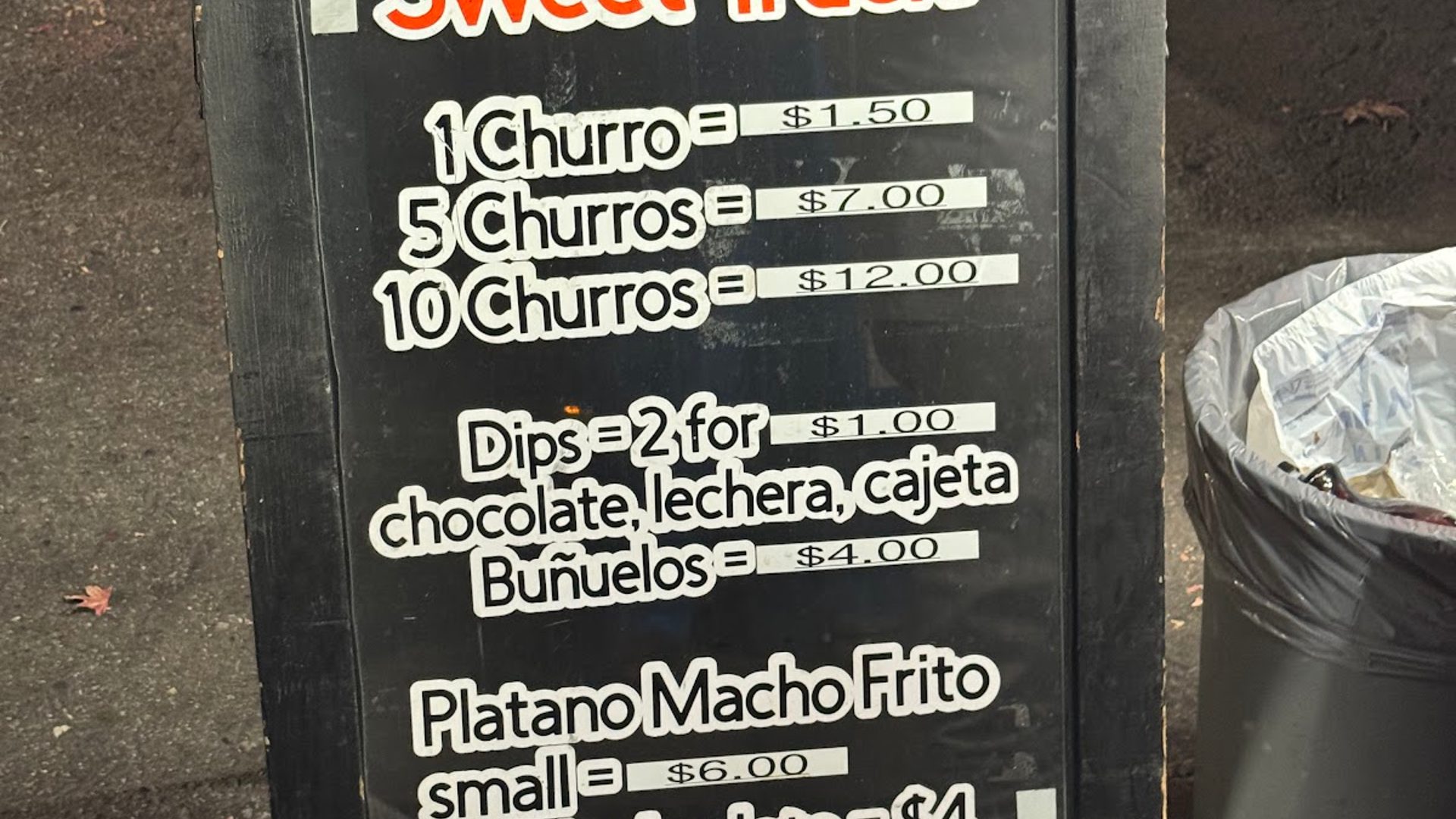 What's on the menu?